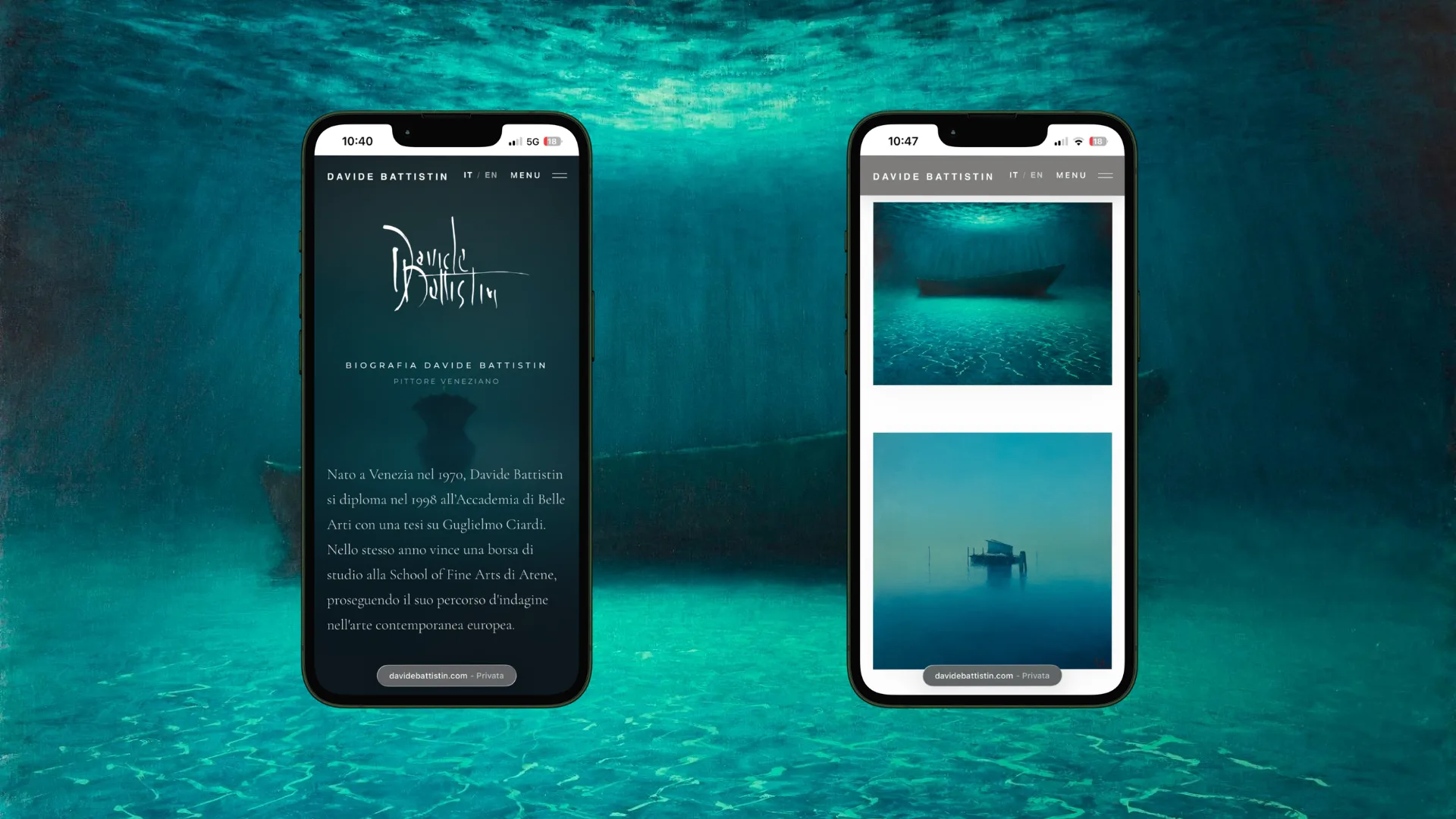 Davide Battistin Mobile Showcase